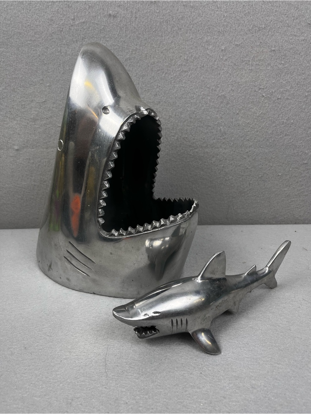 Aluminum Shark Bottle Holder & Bottle Opener